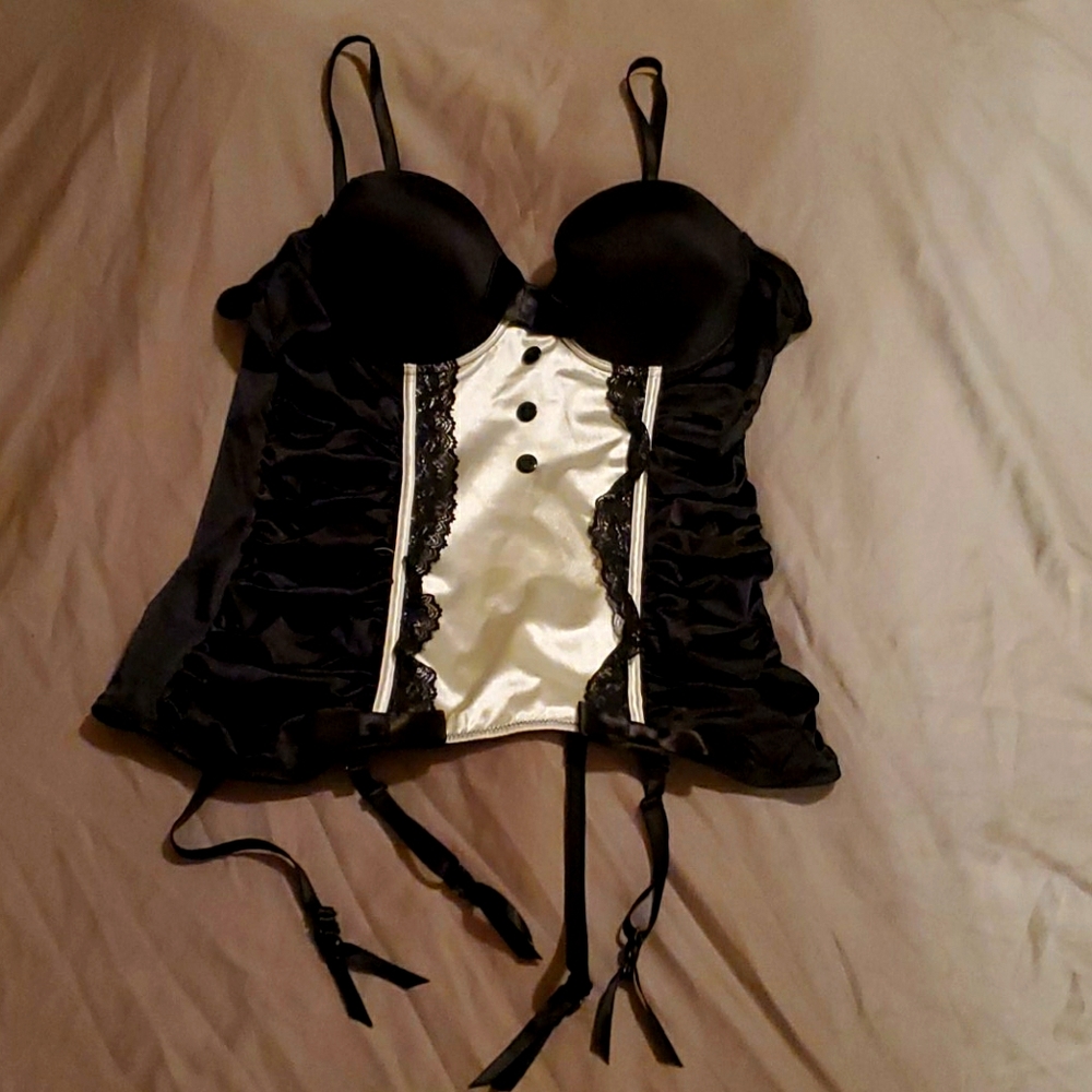 Torrid tuxedo corset